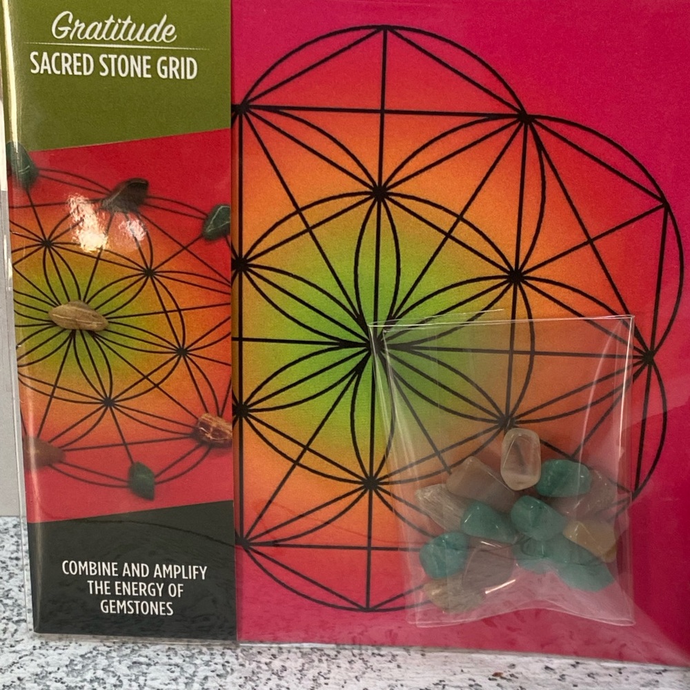 New Gratitude Sacred Stone Mini Grid | Crystals